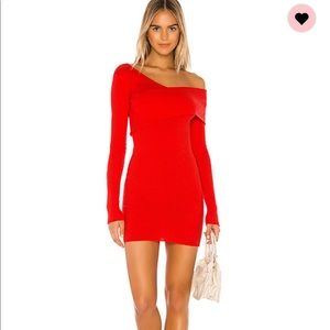 Lovers & Friends Off the Shoulder Sweater Dress